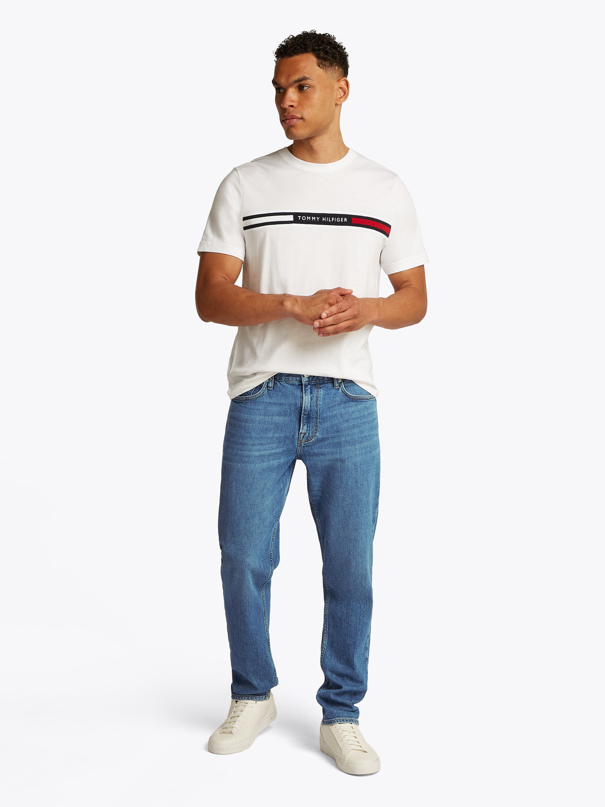 An image of the Tommy Hilfiger Tapered Harlem Jeans