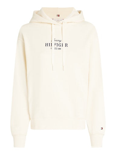 An image of the Tommy Hilfiger Logo Embroidery Hoodie