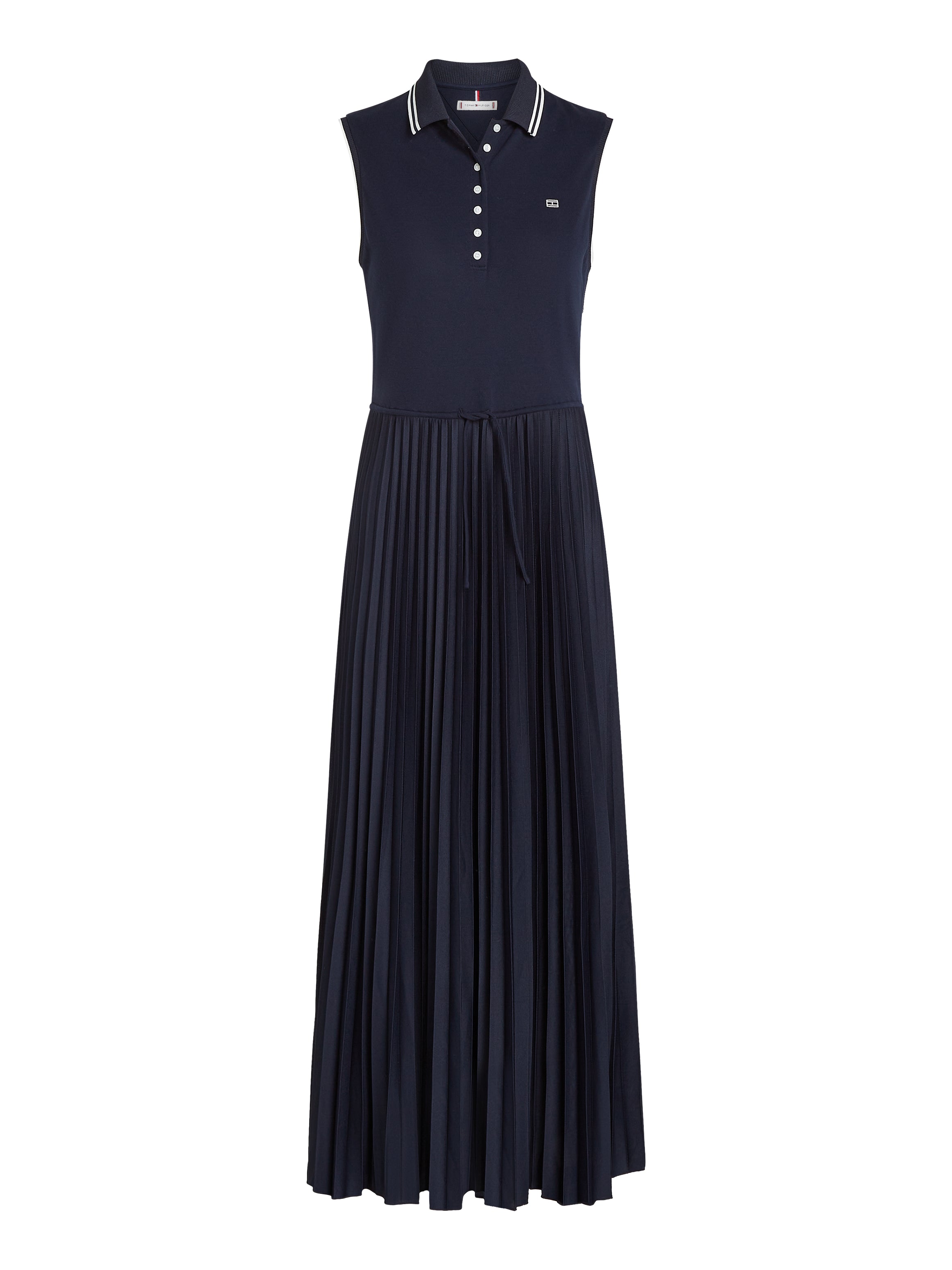 An image of the Tommy Hilfiger Sporty Pleated Polo Dress