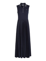 An image of the Tommy Hilfiger Sporty Pleated Polo Dress