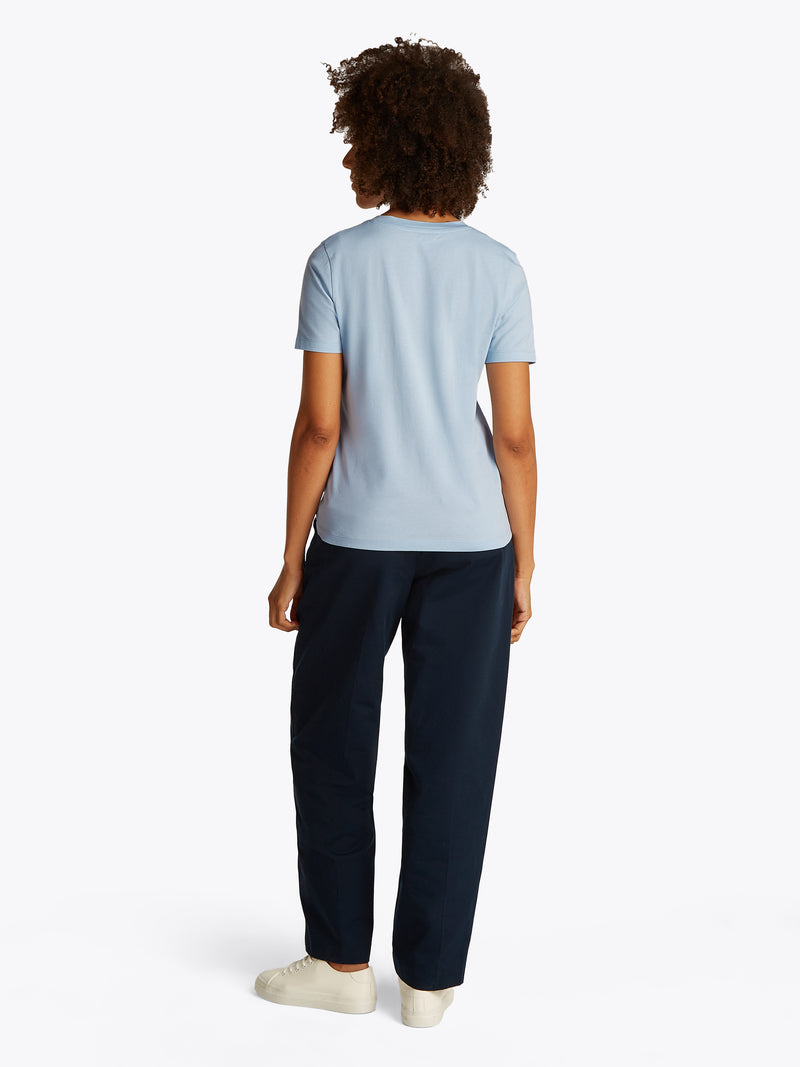 An image of the Tommy Hilfiger Logo Crew Neck T-Shirt