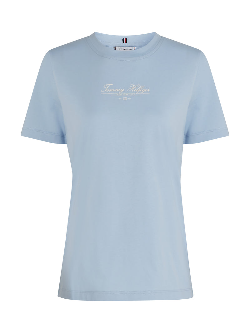 An image of the Tommy Hilfiger Logo Crew Neck T-Shirt