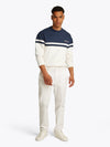 An image of the Tommy Hilfiger Monotype Colourblock Sweatshirt