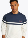 An image of the Tommy Hilfiger Monotype Colourblock Sweatshirt