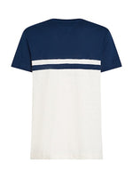 An image of the Tommy Hilfiger Monotype Colourblock Tee