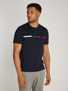 An image of the Tommy Hilfiger Crew Neck Logo Panel T-Shirt