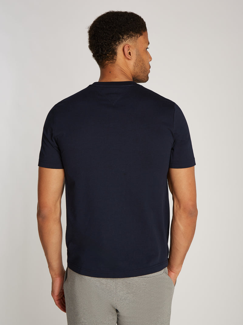 An image of the Tommy Hilfiger Crew Neck Logo Panel T-Shirt