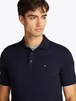 An image of the Tommy Hilfiger Essential Cotton Knitted Polo
