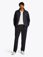 An image of the Tommy Hilfiger Stand Collar Quilted Sweatshirt