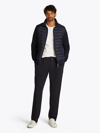 An image of the Tommy Hilfiger Stand Collar Quilted Sweatshirt