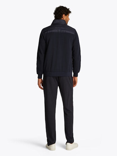 An image of the Tommy Hilfiger Stand Collar Quilted Sweatshirt