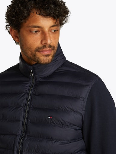 An image of the Tommy Hilfiger Stand Collar Quilted Sweatshirt