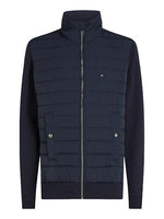 An image of the Tommy Hilfiger Stand Collar Quilted Sweatshirt