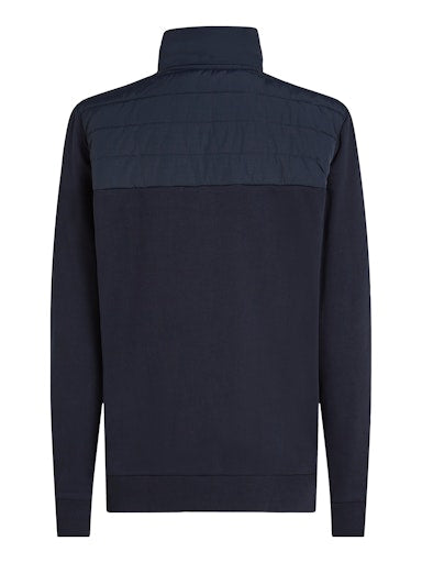 An image of the Tommy Hilfiger Stand Collar Quilted Sweatshirt