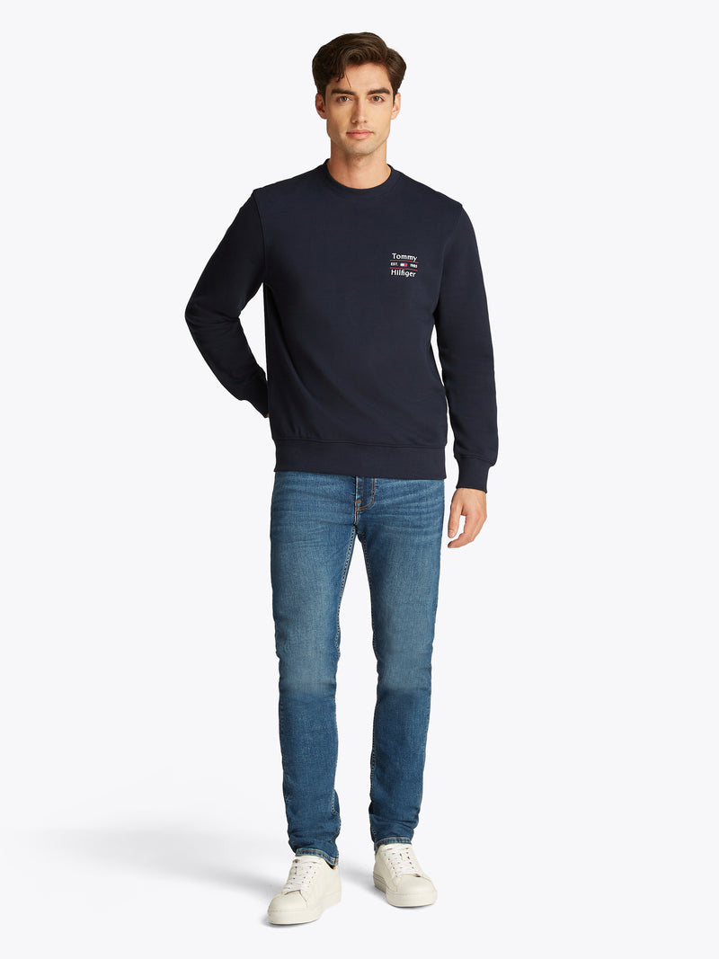 An image of the Tommy Hilfiger Hilfiger Stack Sweatshirt