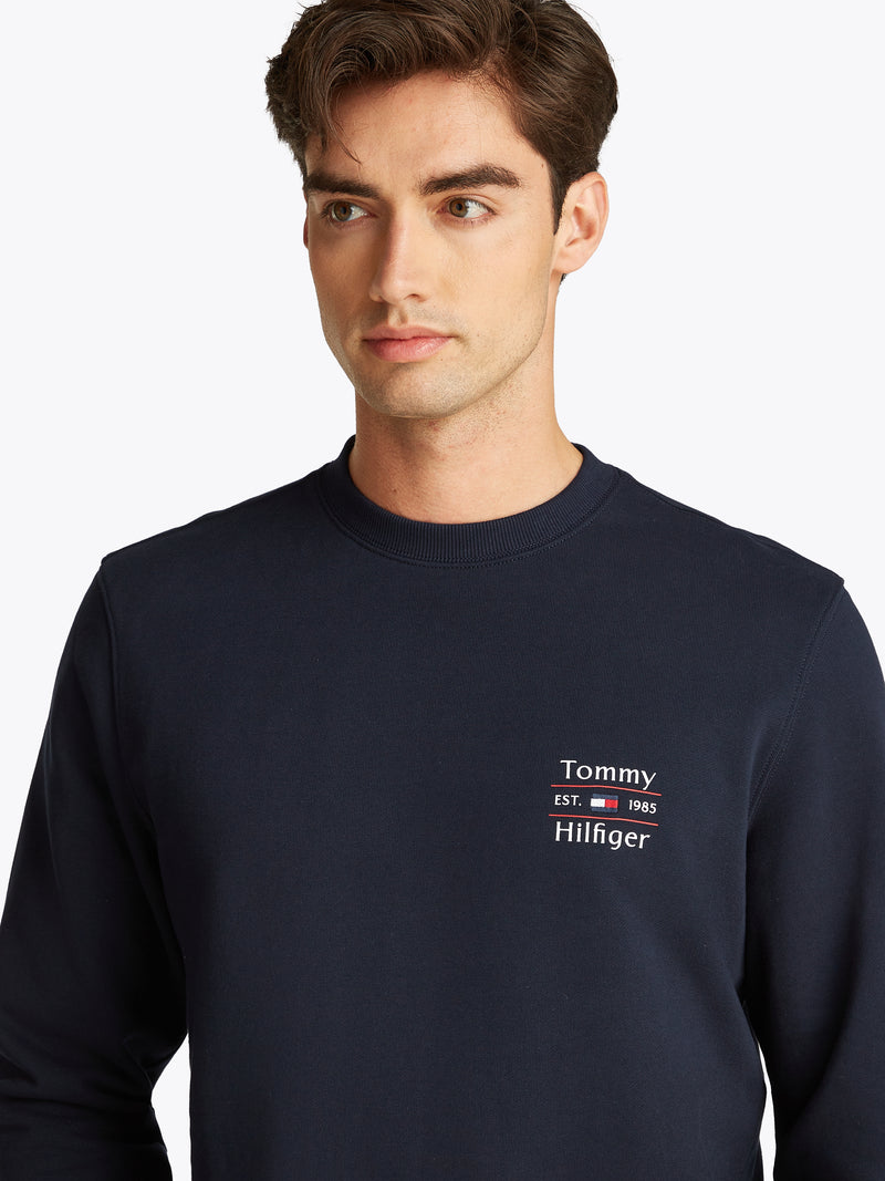 An image of the Tommy Hilfiger Hilfiger Stack Sweatshirt
