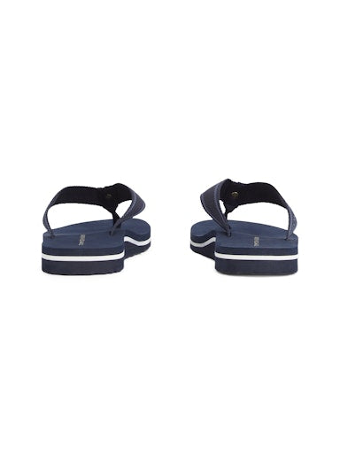 An image of the Tommy Hilfiger Hilfiger Webbing Tonal Logo Flip-Flops