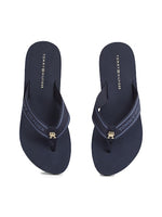 An image of the Tommy Hilfiger Hilfiger Webbing Tonal Logo Flip-Flops