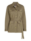 An image of the Tommy Hilfiger Gold Button Utility Jacket