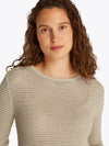 An image of the Tommy Hilfiger Pointelle Crochet Jumper