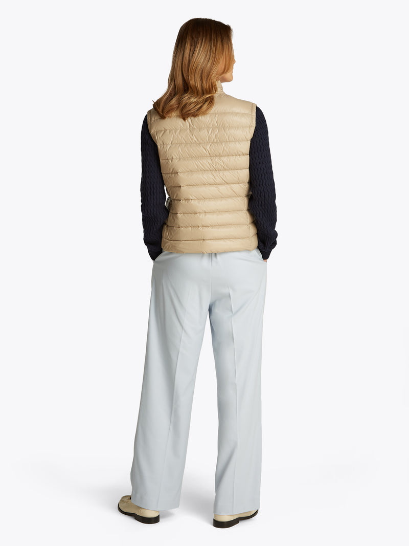 An image of the Tommy Hilfiger Ultra Light Down Mock Neck Gilet