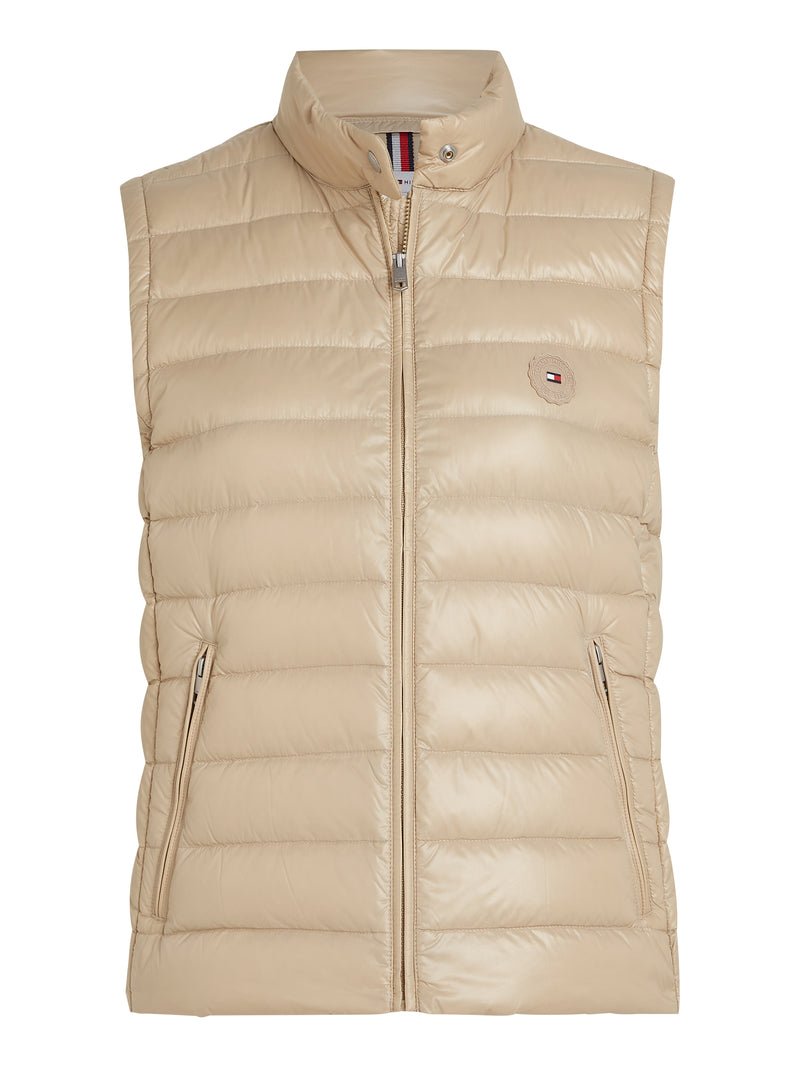 An image of the Tommy Hilfiger Ultra Light Down Mock Neck Gilet