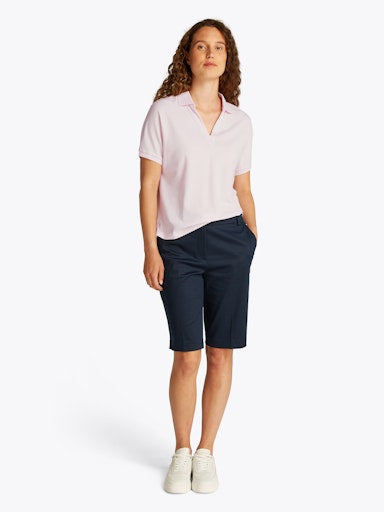 An image of the Tommy Hilfiger Open-Neck Relaxed Polo
