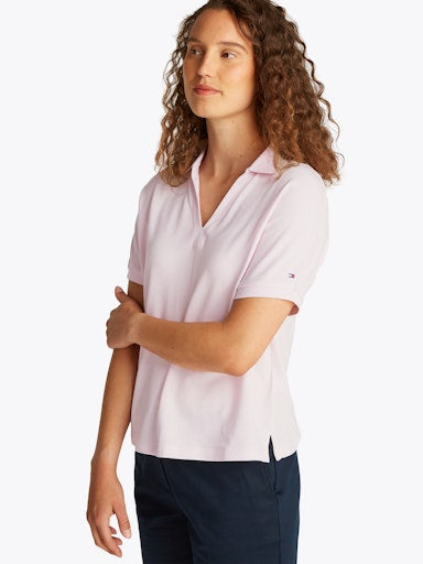 An image of the Tommy Hilfiger Open-Neck Relaxed Polo