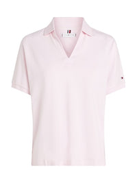 An image of the Tommy Hilfiger Open-Neck Relaxed Polo