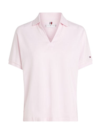 An image of the Tommy Hilfiger Open-Neck Relaxed Polo