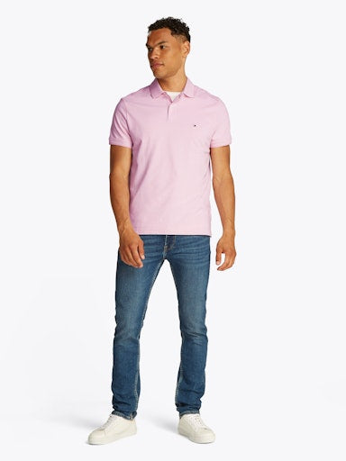 An image of the Tommy Hilfiger Oxford Two Tone Tipped Polo