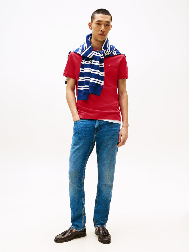 An image of the Tommy Hilfiger Liquid Cotton Seasonal Polo