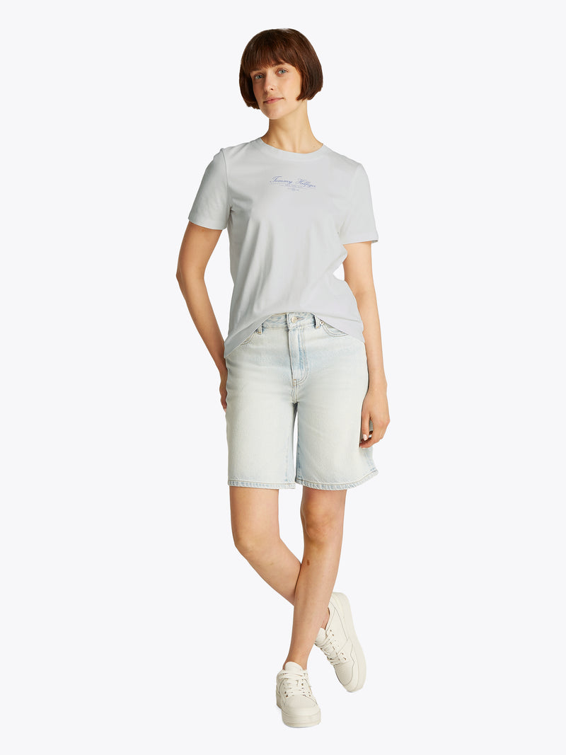 An image of the Tommy Hilfiger Logo Crew Neck T-Shirt