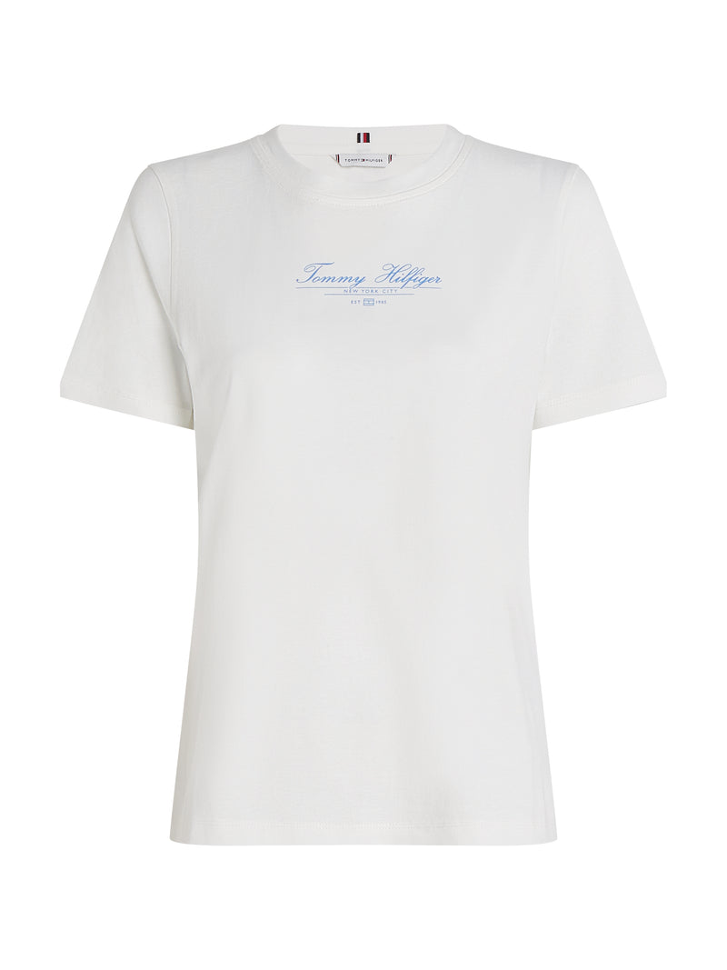 An image of the Tommy Hilfiger Logo Crew Neck T-Shirt