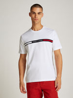 An image of the Tommy Hilfiger Crew Neck Logo Panel T-Shirt