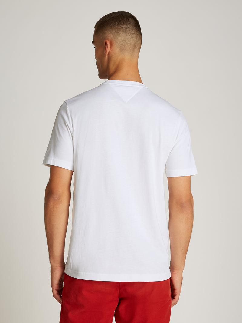 An image of the Tommy Hilfiger Crew Neck Logo Panel T-Shirt