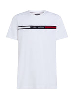 An image of the Tommy Hilfiger Crew Neck Logo Panel T-Shirt