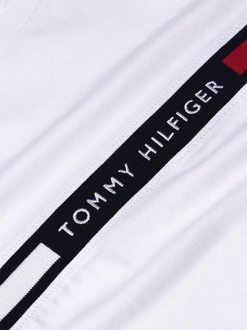 An image of the Tommy Hilfiger Crew Neck Logo Panel T-Shirt