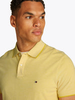 An image of the Tommy Hilfiger Oxford Two Tone Tipped Polo