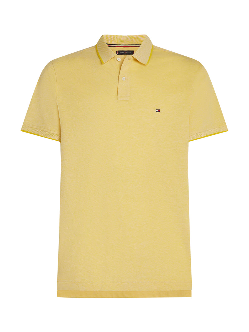 An image of the Tommy Hilfiger Oxford Two Tone Tipped Polo