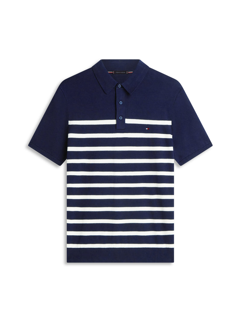 An image of the Tommy Hilfiger Essential Cotton Knitted Polo