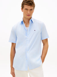 An image of the Tommy Hilfiger Flex Poplin Stripe Shirt