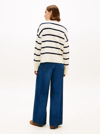 An image of the Tommy Hilfiger Full Needle Graphic Sweater