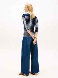 An image of the Tommy Hilfiger Slim Cody Boat Neck Top