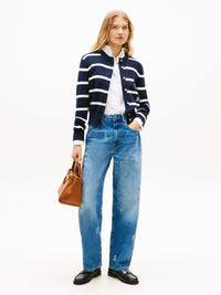 An image of the Tommy Hilfiger Premium Knit Gold-Tone Button Cardigan