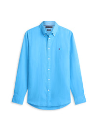 An image of the Tommy Hilfiger Linen Blend Solid Shirt