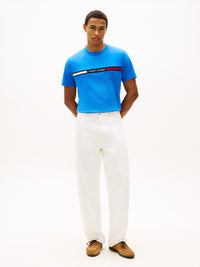 An image of the Tommy Hilfiger Hilfiger Chest Insert Tee