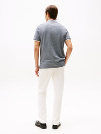 An image of the Tommy Hilfiger Cotton Linen Pique Polo