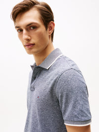 An image of the Tommy Hilfiger Cotton Linen Pique Polo