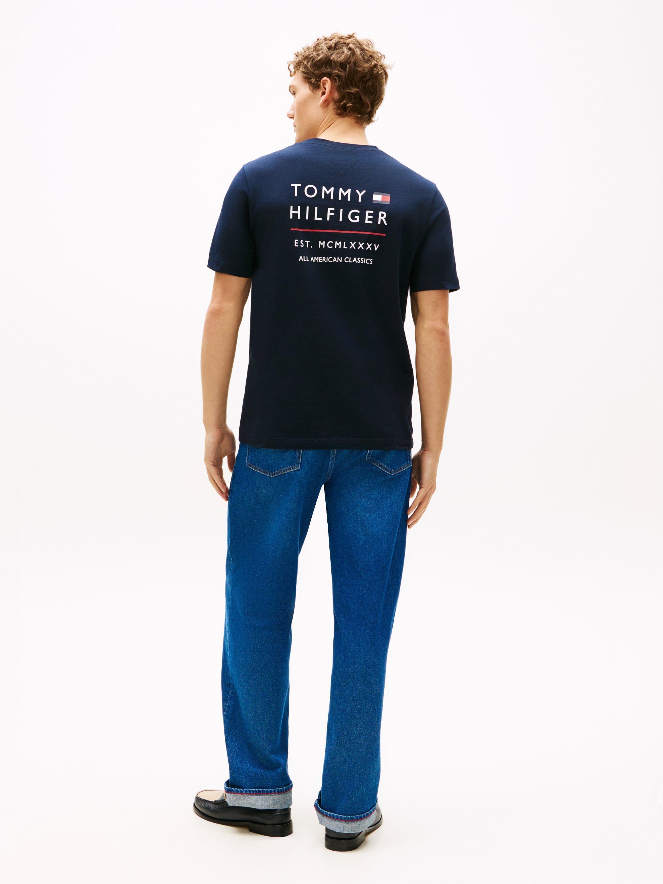 An image of the Tommy Hilfiger Brand Love Stack Tee